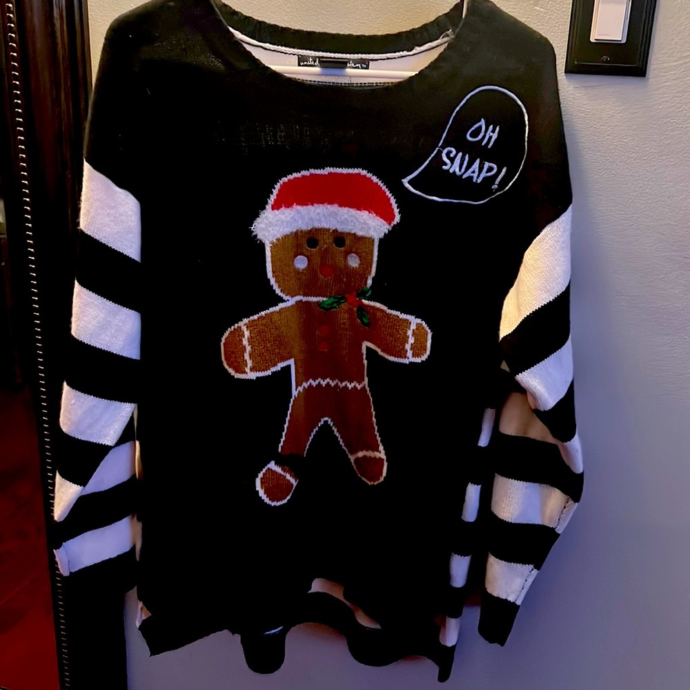 Adorable plus size Christmas sweater